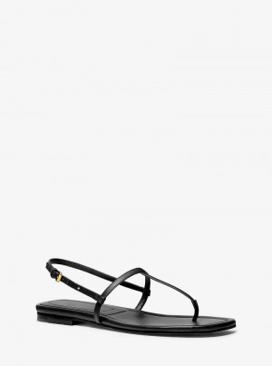 Michael Kors Ali Leather Czarne | SN-MK27682