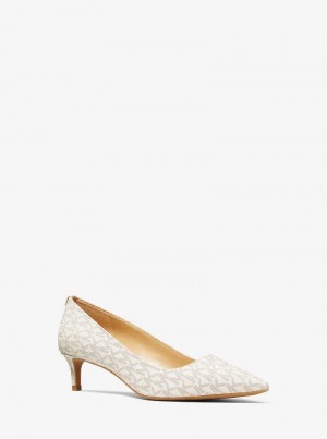 Michael Kors Alina Flex Logo Kitten Głęboka Żółte | SN-MK27652