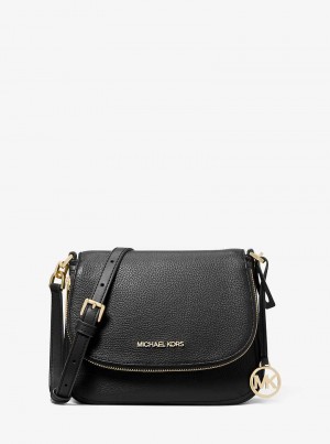 Michael Kors Bedford Small Pebbled Leather Czarne | SN-MK27229