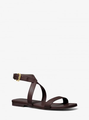 Michael Kors Bridgette Leather Czekolada | SN-MK27692