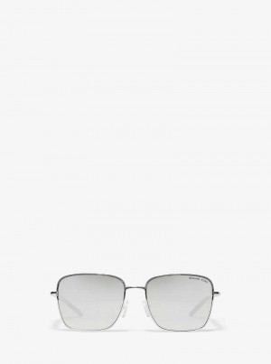 Michael Kors Burlington Srebrne | SN-MK28286