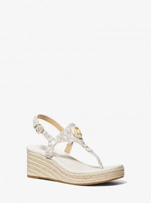 Michael Kors Casey Signature Logo Głęboka Żółte | SN-MK27579
