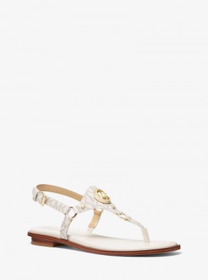 Michael Kors Casey Signature Logo Głęboka Żółte | SN-MK27593