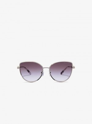 Michael Kors Catalonia Srebrne | SN-MK27903
