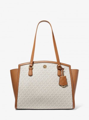 Michael Kors Chantal Large Logo Głęboka Żółte | SN-MK26853