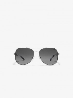 Michael Kors Chianti Srebrne | SN-MK27874