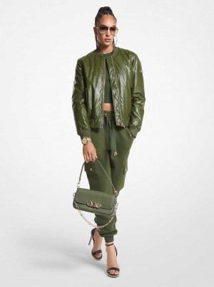 Michael Kors Coated Ciemny Zielone | SN-MK26610