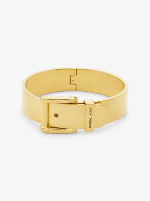 Michael Kors Colby Large Precious Metal-Plated Brass Złote | SN-MK27726