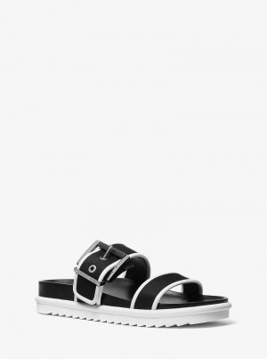 Michael Kors Colby Two-Tone Neoprene Białe | SN-MK27501