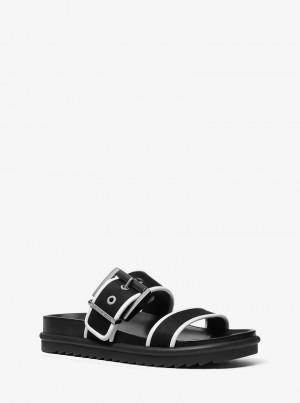 Michael Kors Colby Two-Tone Neoprene Białe | SN-MK27502