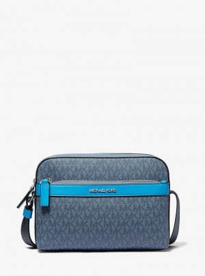 Michael Kors Cooper Logo Niebieskie Kolorowe | SN-MK28146