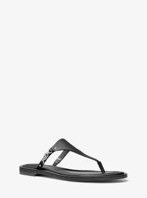 Michael Kors Daniella Leather Czarne | SN-MK27667