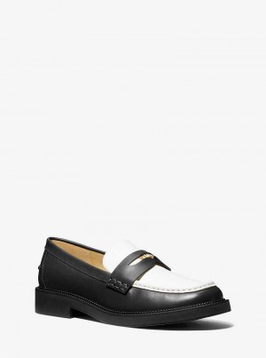 Michael Kors Eden Leather Czarne | SN-MK27662