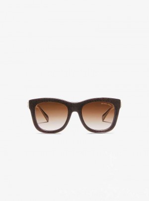 Michael Kors Empire 4 Square Czekolada | SN-MK27885