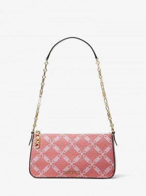 Michael Kors Empire Medium Chain-Link Koralowe | SN-MK26977