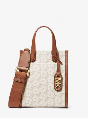 Michael Kors Gigi Extra-Small Empire Signature Logo Głęboka Żółte | SN-MK27148