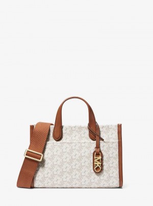 Michael Kors Gigi Small Empire Signature Logo Głęboka Żółte | SN-MK27298