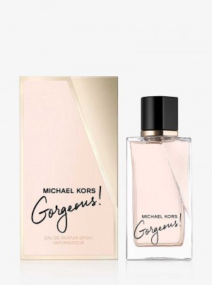 Michael Kors Gorgeous Eau de Parfum 3.4 oz. Różowe | SN-MK27912