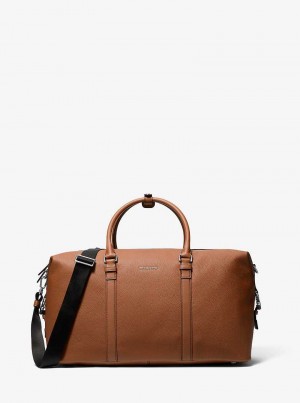 Michael Kors Hudson Leather Brązowe | SN-MK28171