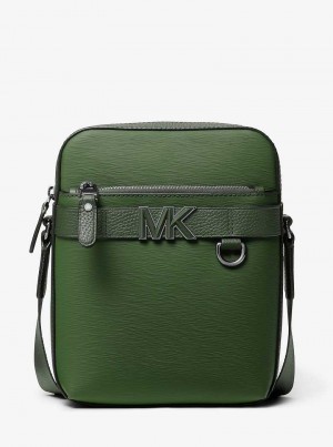 Michael Kors Hudson Leather Zielone | SN-MK28128