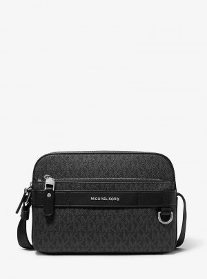 Michael Kors Hudson Logo Utility Czarne | SN-MK28137