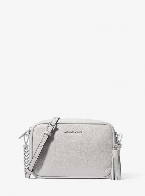 Michael Kors Jet Set Medium Logo Szare | SN-MK27268