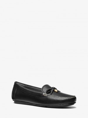 Michael Kors Juliette Leather Czarne | SN-MK27678