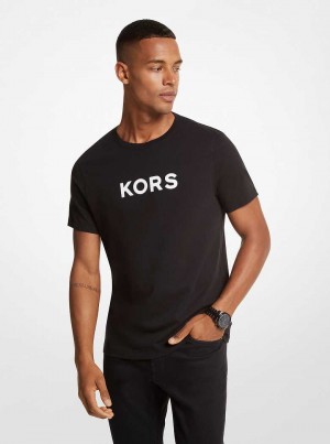 Michael Kors KORS Cotton Czarne | SN-MK27940