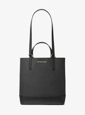 Michael Kors Kelli Small Leather Czarne | SN-MK26842