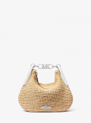 Michael Kors Kendall Small Straw Kolorowe | SN-MK27103