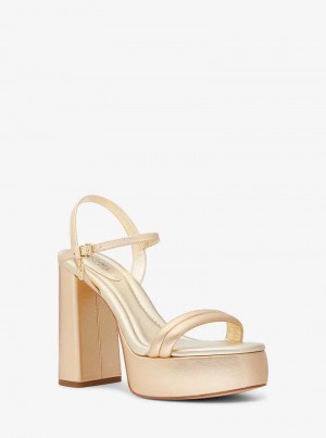 Michael Kors Laci Metallic Złote | SN-MK27530