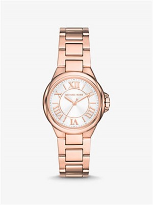 Michael Kors Mini Camille Rose Gold-Tone Watch Różowe Złote | SN-MK28366