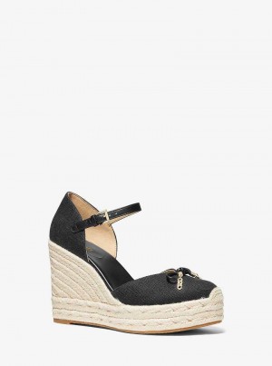 Michael Kors Nori Canvas Czarne | SN-MK27616