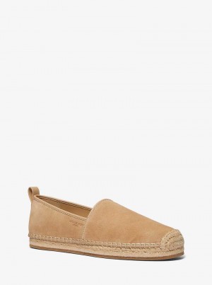 Michael Kors Owen Suede Brązowe | SN-MK28213