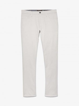 Michael Kors Parker Slim-Fit Stretch Denim Szare | SN-MK28010