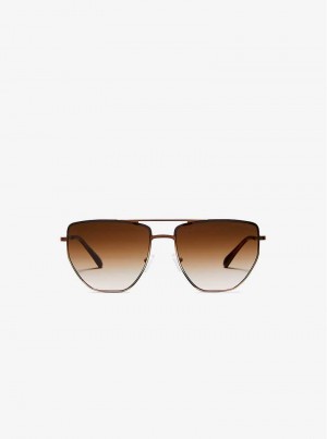 Michael Kors Paros Brązowe | SN-MK27877