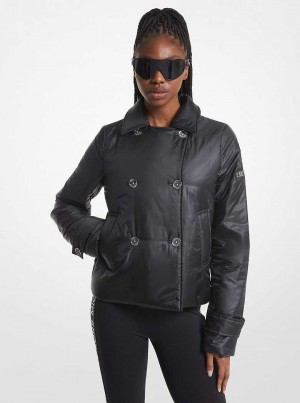 Michael Kors Recycled Polyester Czarne | SN-MK26620