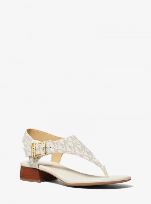Michael Kors Robyn Signature Logo Głęboka Żółte | SN-MK27611