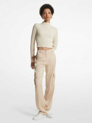 Michael Kors Satin Khaki | SN-MK26564
