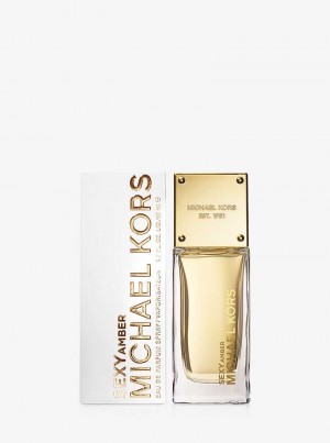 Michael Kors Sexy Amber Eau de Parfum 1.7 oz. Złote | SN-MK27920