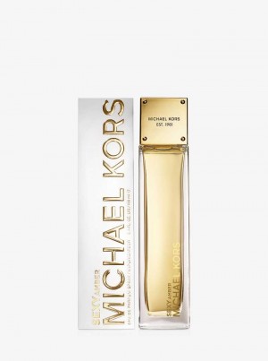 Michael Kors Sexy Amber Eau de Parfum 3.4 oz. Złote | SN-MK27919
