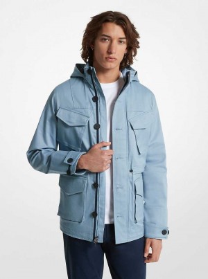 Michael Kors Stretch Cotton Głęboka Niebieskie | SN-MK28109