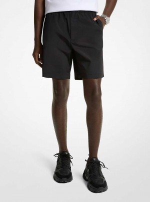 Michael Kors Stretch Nylon Performance Czarne | SN-MK28038