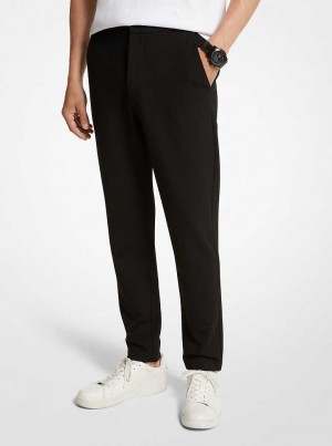 Michael Kors Stretch Ponte Czarne | SN-MK28027
