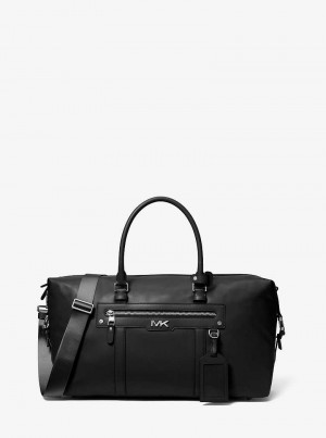 Michael Kors Varick Leather Czarne | SN-MK28157