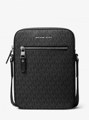 Michael Kors Varick Logo Czarne | SN-MK28155