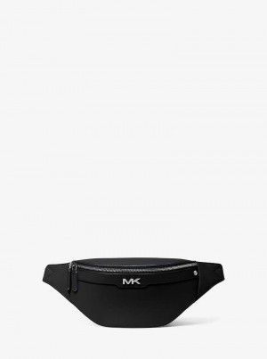 Michael Kors Varick Small Leather Czarne | SN-MK28143