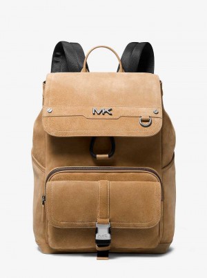 Michael Kors Varick Suede Brązowe | SN-MK28192