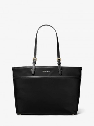 Michael Kors Winston Large Nylon Pocket Czarne | SN-MK26924