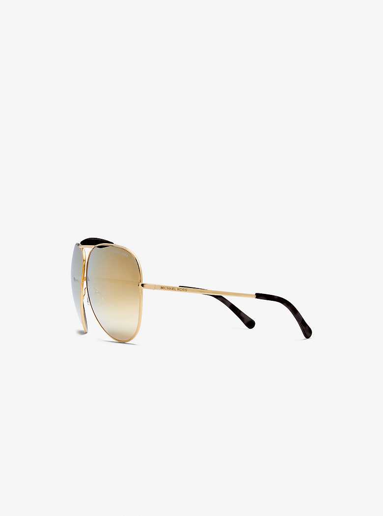 Michael Kors Bleecker Złote Czarne | SN-MK27879